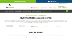 Desktop Screenshot of boxcaptain.com